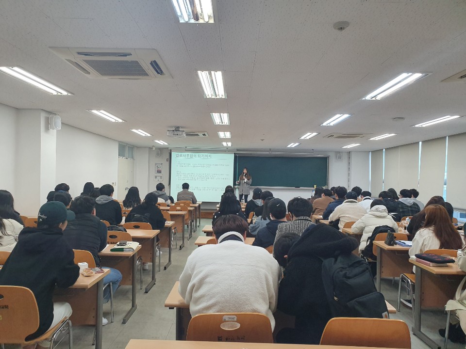 2019학년도 졸업생 초청 특강 1차